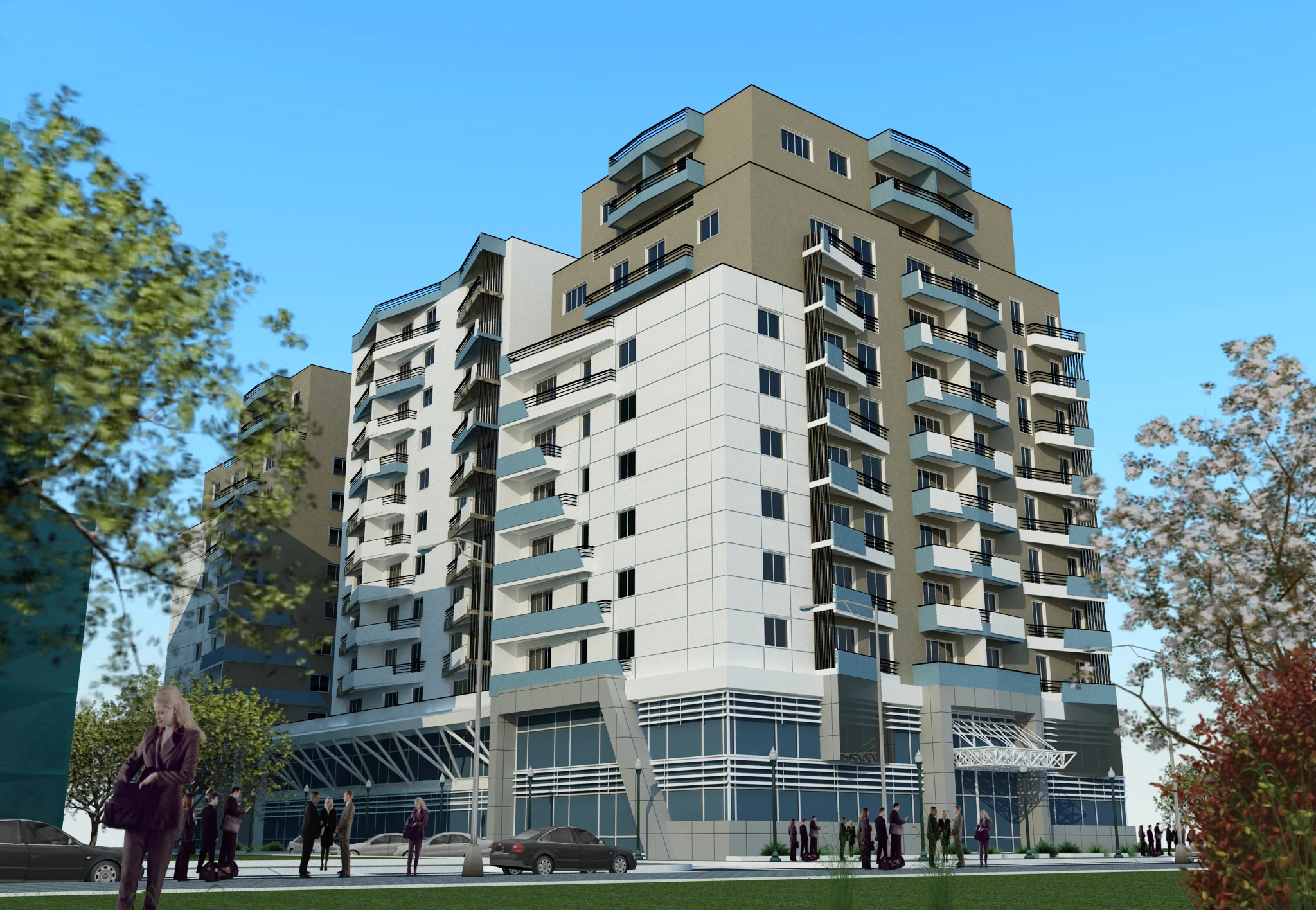 Vizualizim arkitektonik i Goga Durrës