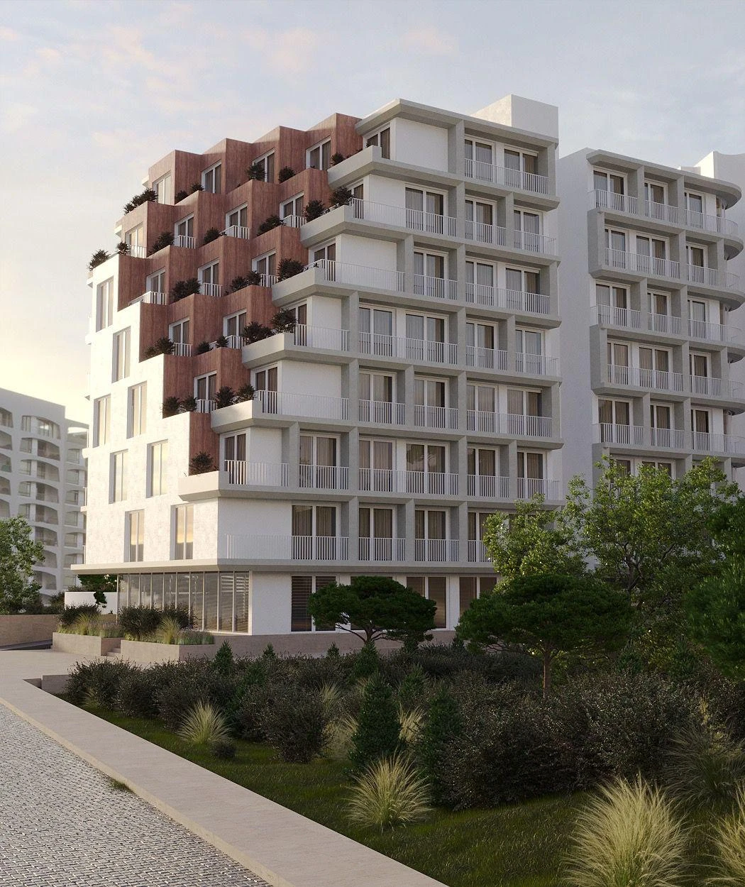 Vizualizim arkitektonik i Shkëmbi i Kavajës